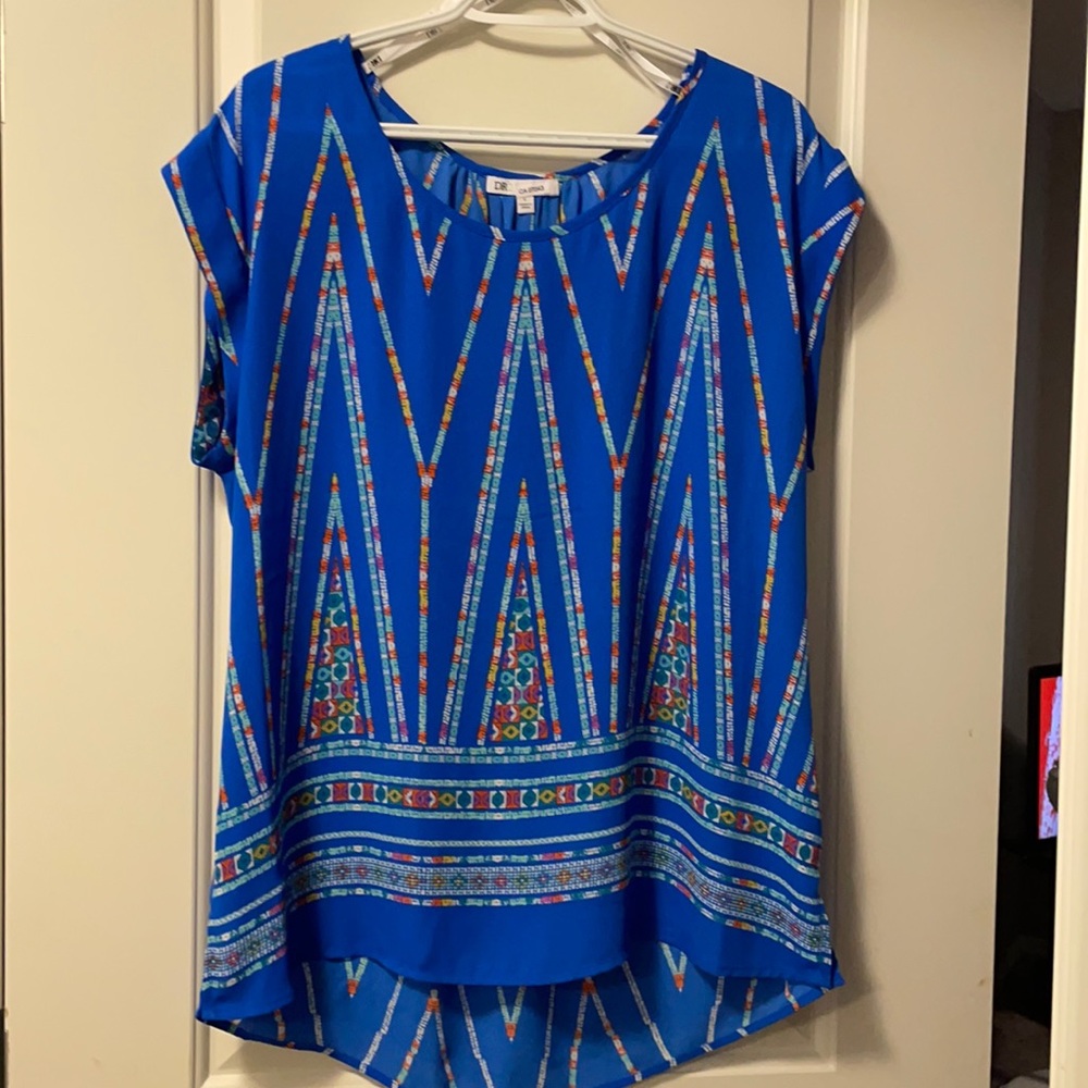 Vibrant blue top